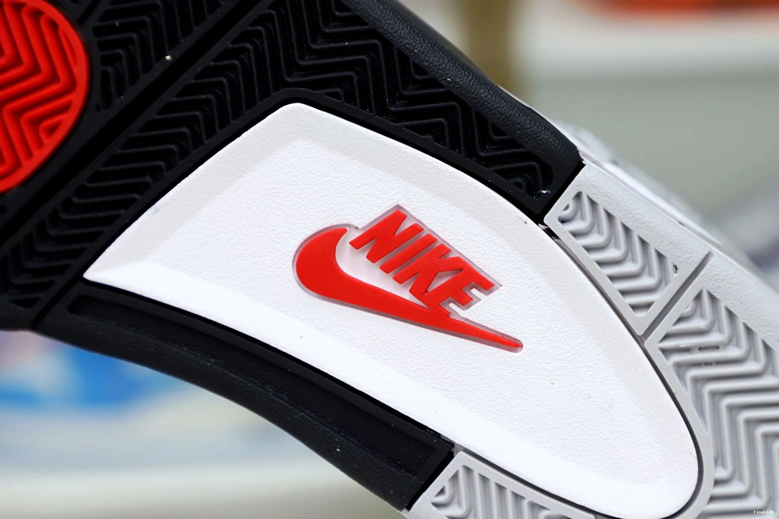 Air Cement Jordan Retro 4 White 0709
